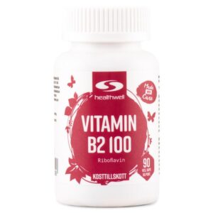 Vitamin B2 100, 90 kapsler