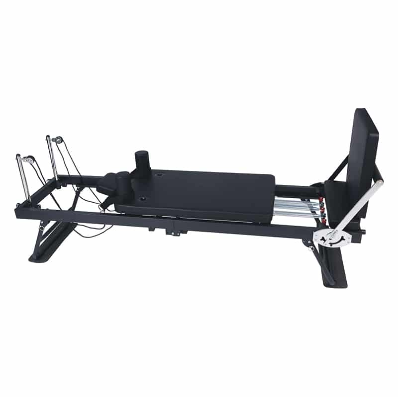 ASG 4430 Foldbar Alu Pilates Reformer Maskine (Sort)
