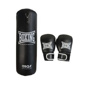 ASG Junior Boksesæt 18 kg. (Sort/Hvid)
