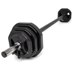 Aerobic vægtstang sæt 20 kg (Sort) - Nordic Strength