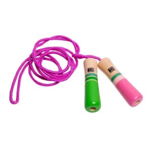 BS Toys - Jump Rope Pink with Wooden Handles