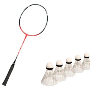 Badmintonketcher 1 stk. m. 6 bolde - FRI FRAGT - Nano Smash XBA880 - God motionist- og skoleketcher