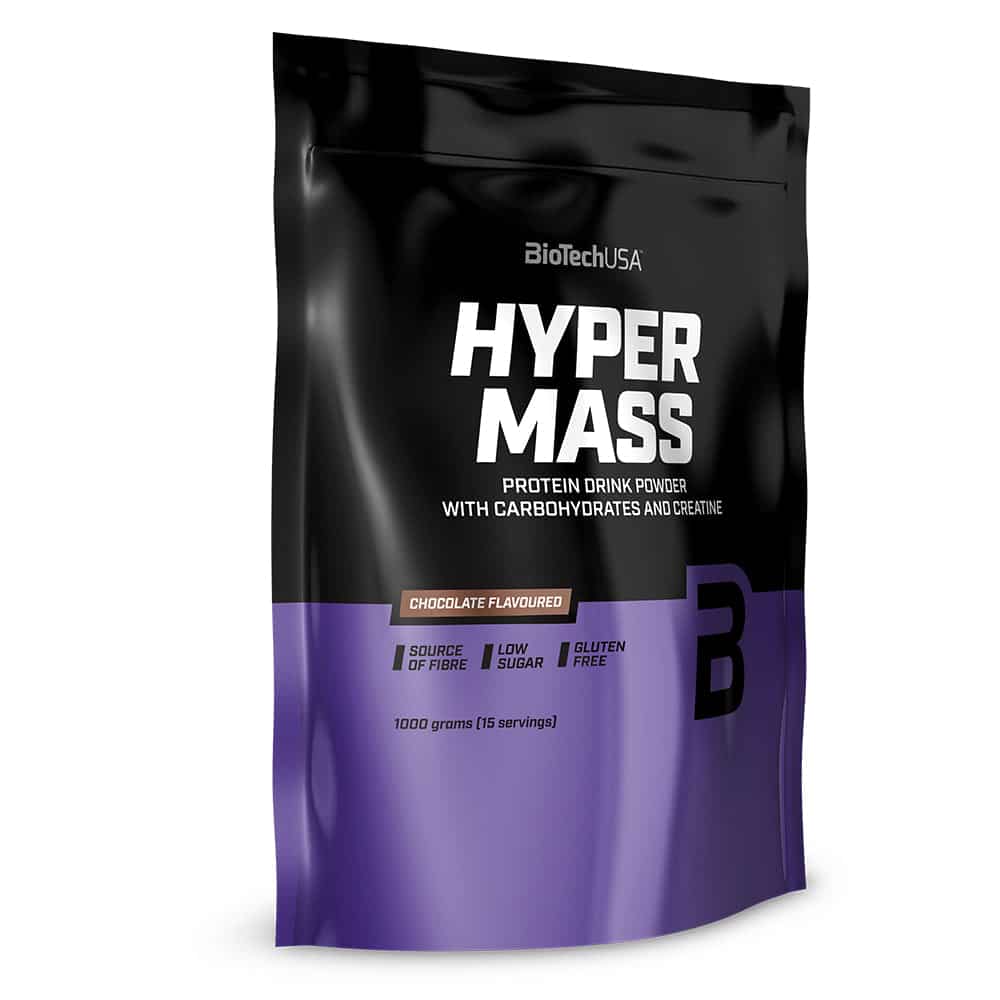 BioTechUSA Hyper Mass (1kg) – Weight gainer med højt kalorieindhold & kvalitetsprotein