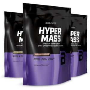 BioTechUSA Hyper Mass (3x1000g) – Weight gainer med højt kalorie- & proteinindhold
