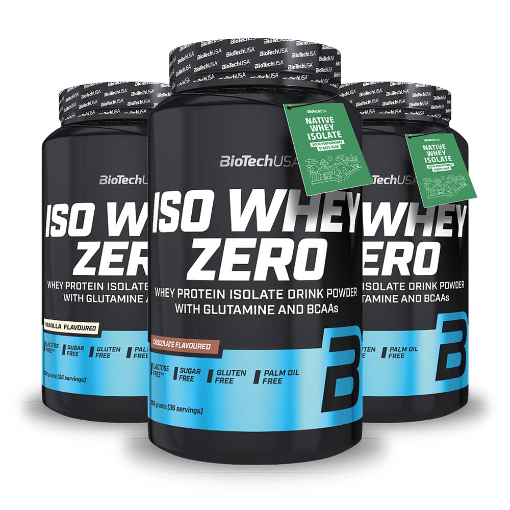 BioTechUSA Iso Whey Zero (908g) - Proteinpulver