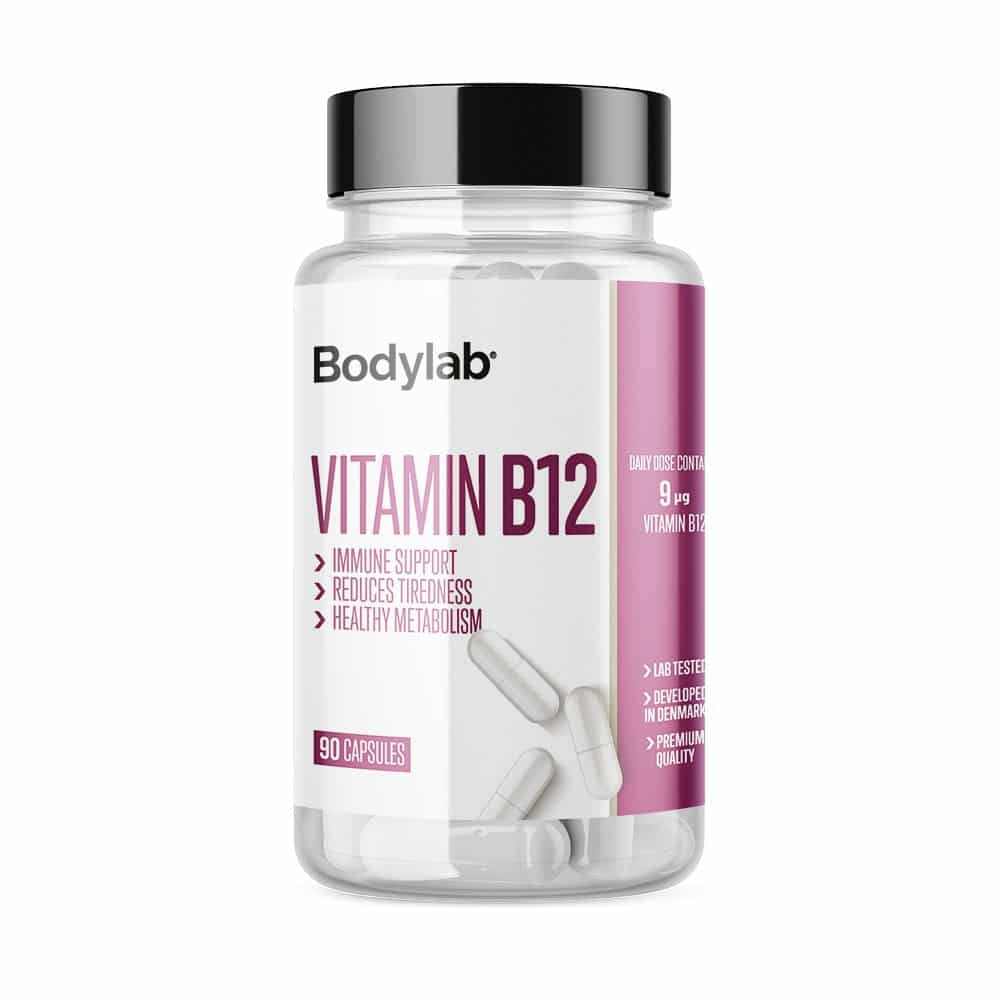 Bodylab Vitamin B12 (90 stk) - Kosttilskud
