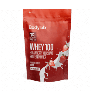 Bodylab Whey 100 (400 g) - Strawberry Milkshake