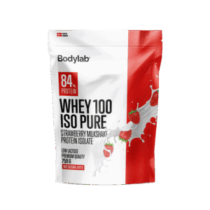 Bodylab Whey 100 ISO Pure (750 g) - Strawberry Milkshake