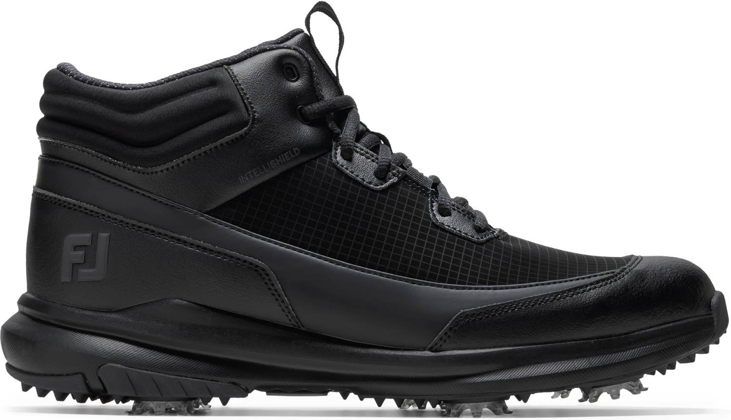 FootJoy Stormwalker Boot Vandtætte Herre Golfsko Med Spikes - Black - Str. 43 Normal