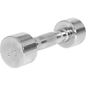 Håndvægt 2 kg (Chrome)