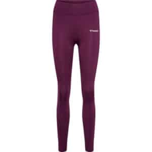 Hummel MT Chipo Mid Waist Tights – Grape Wine - Træningstøj til Kvinder