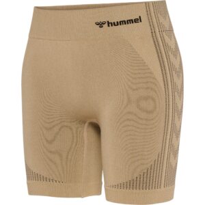 Hummel Shaping Seamless MW Shorts - Curds & Whey - Størrelse: XS - Træningstøj til