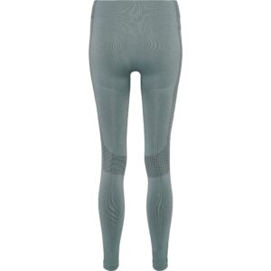 Hummel Shaping Seamless Mid Waist Tights - Chinois Green - Størrelse: XS - Træningstøj til