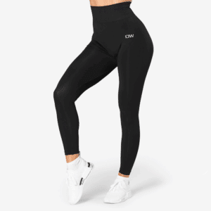 ICANIWILL Define Seamless Tights Black Wmn - XS - Træningstøj til Kvinder