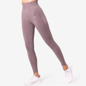 ICANIWILL Define Seamless Tights Faded Violet Melange Wmn - Træningstøj til Kvinder