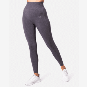 ICANIWILL Define Seamless Tights Grey Melange Wmn - Træningstøj til Kvinder