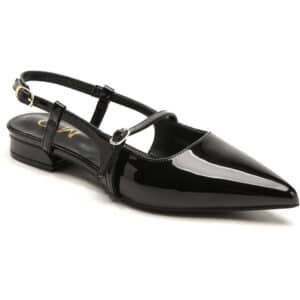 Jeanne dame sling back ballerina sko 9227 - Black