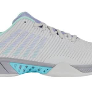 K-Swiss Hypercourt Express 2 Women (Nimbus Cloud/Lilac Gray/Neon Purple) - 36