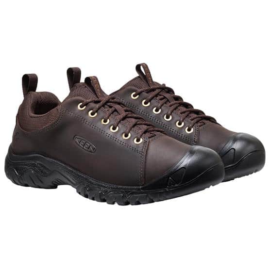 Keen Mens Targhee IV Oxford, Java / Black