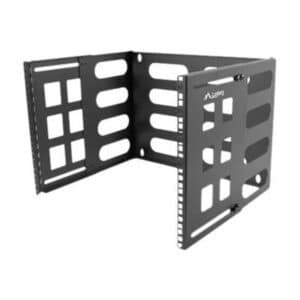 Lanberg FB01-5408-10B Folding Bracket Wall-Mount 19" 8U 497x400/240 Black