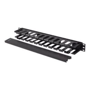 Lanberg - rack cable organiser - plastic type A - 1U