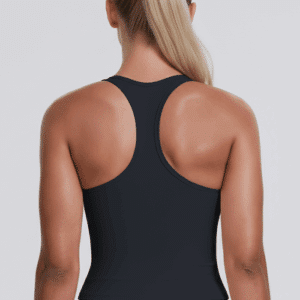 Lea Sports Top - med Indbygget BH Black - Black / Small