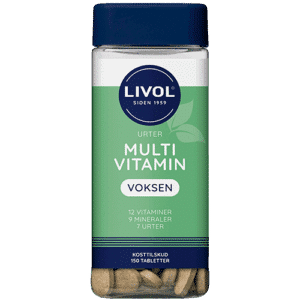 Livol Multivitamin M. Urter (150 tabl)