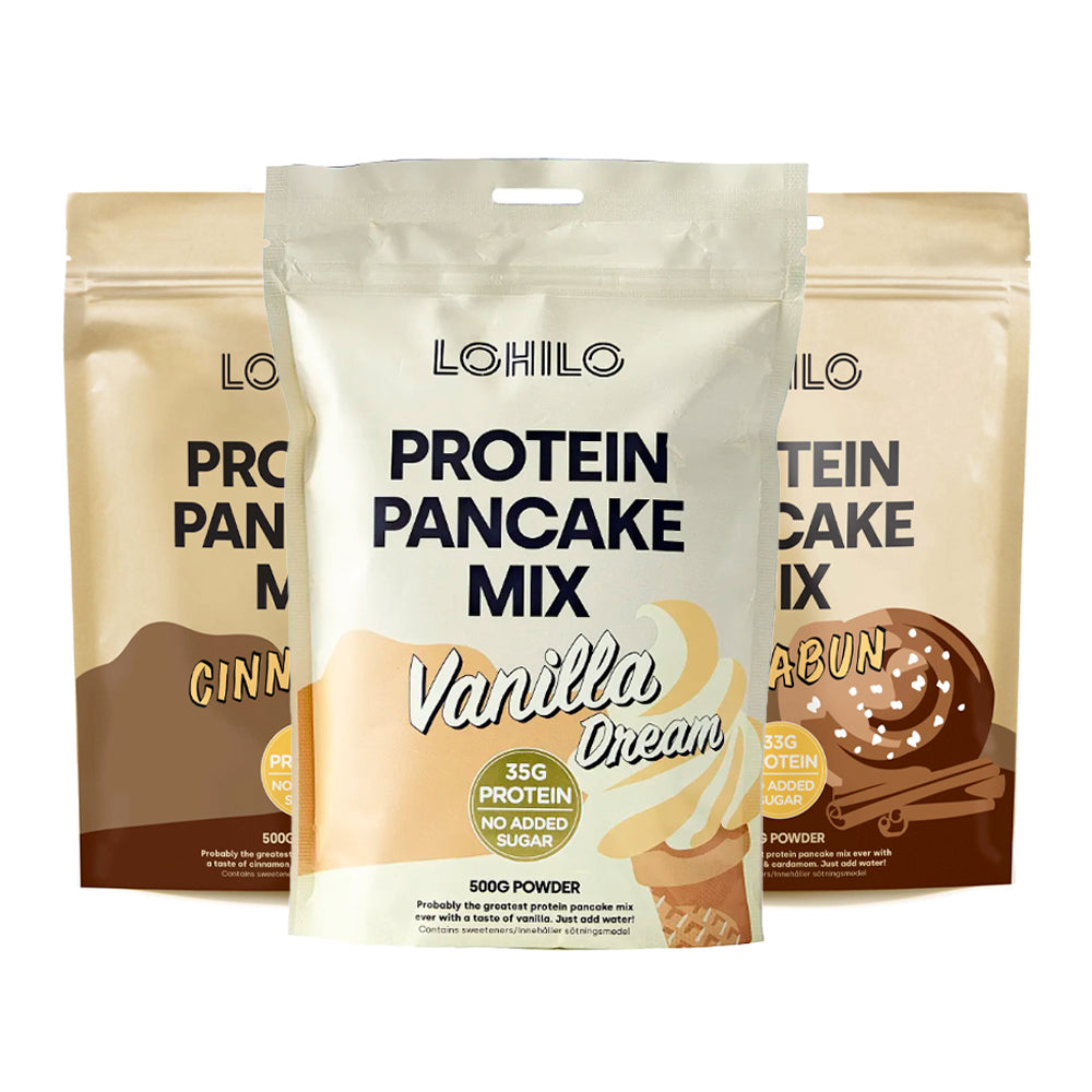 Lohilo Pancake Mix (500g) – Proteinrige pandekager | Let & luftig konsistens