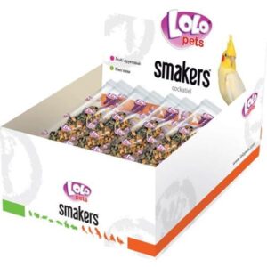 Lolo Pets Smakers kiwi box for cockatiel 12 pcs./box