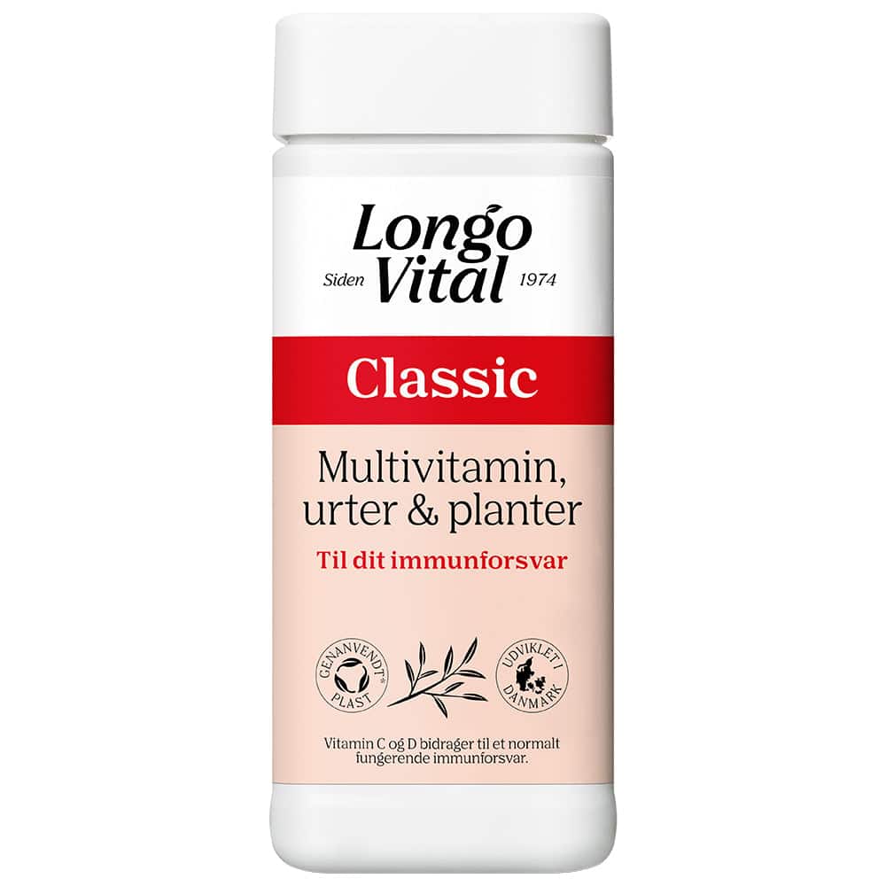 Longo Vital Classic (180 stk) - Kosttilskud