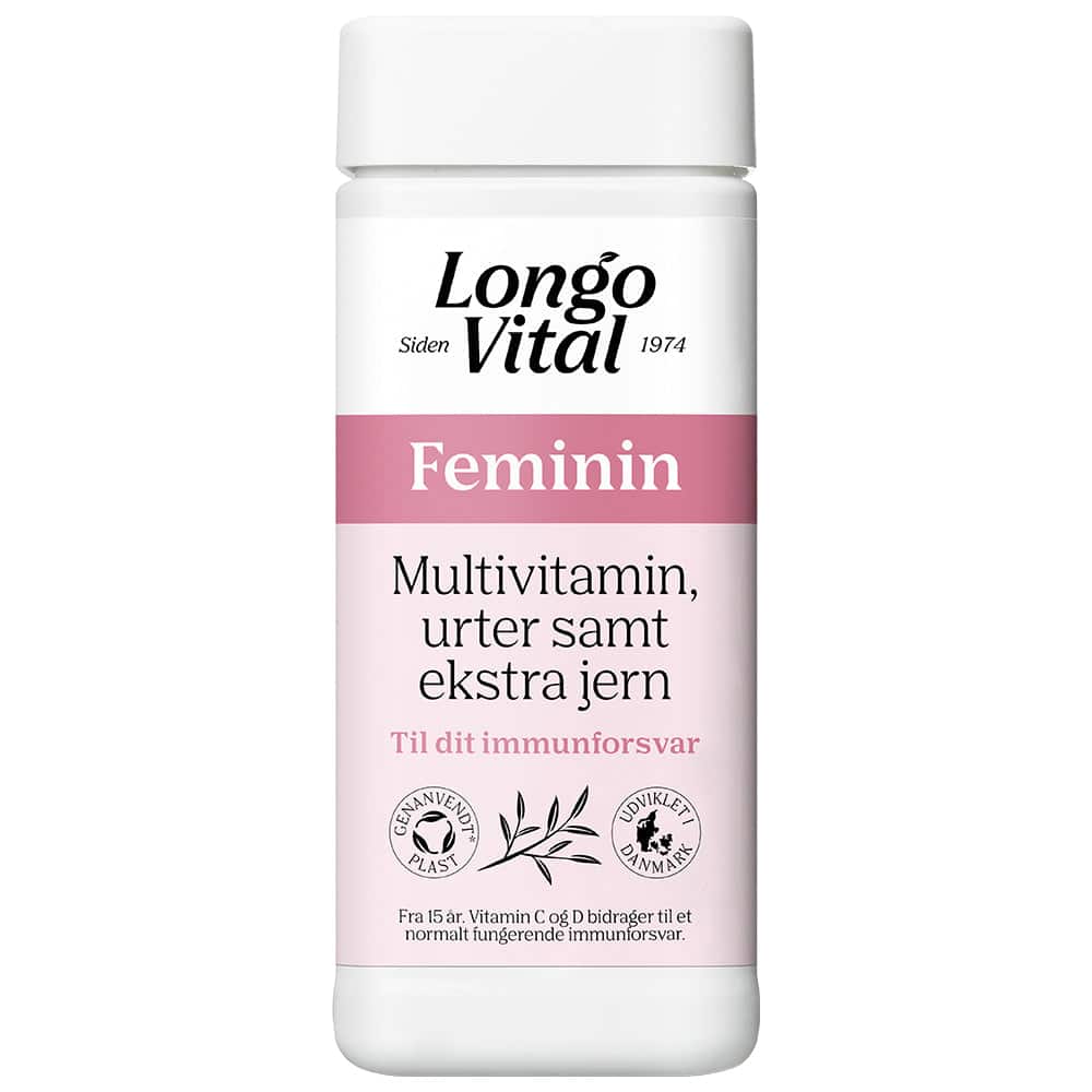 Longo Vital Feminin (180 stk) - Kosttilskud
