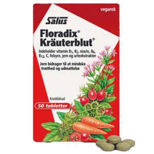 Mezina Floradix Kräuterblut Urte-Jern (50 tabl)