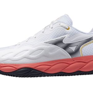 Mizuno Wave Enforce Court CC (U) (White/Baritone Blue/Calypso Core) - 40.5