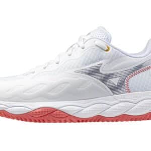 Mizuno Wave Enforce Court CC (W) (White/Blue Granite/Calypso Core) - 37