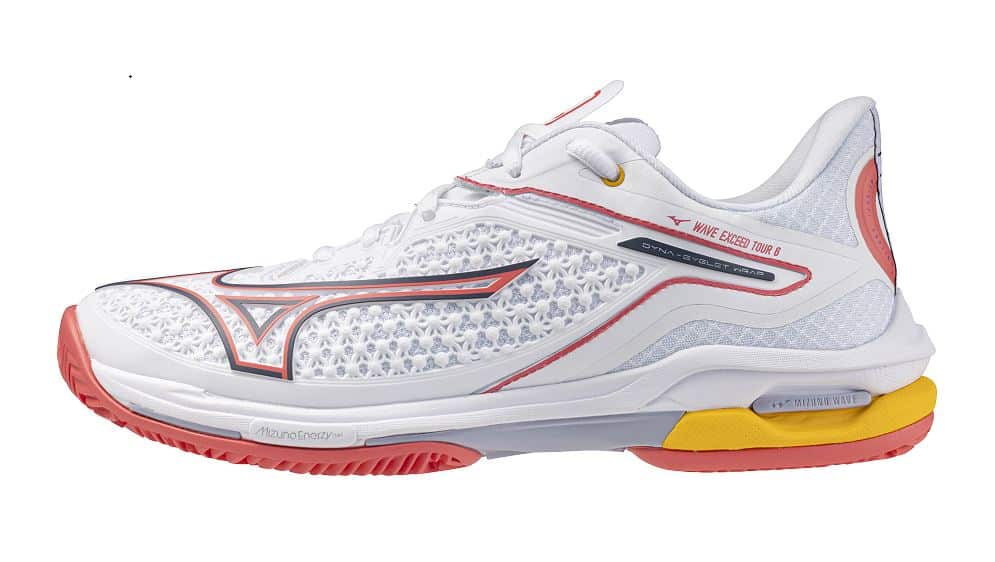 Mizuno Wave Exceed Tour 6 CC (W) (White/Calypso Coral/Icelandic) - 37