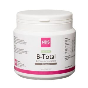 NDS FoodMatriX B-Total 250 tab Vitaminer