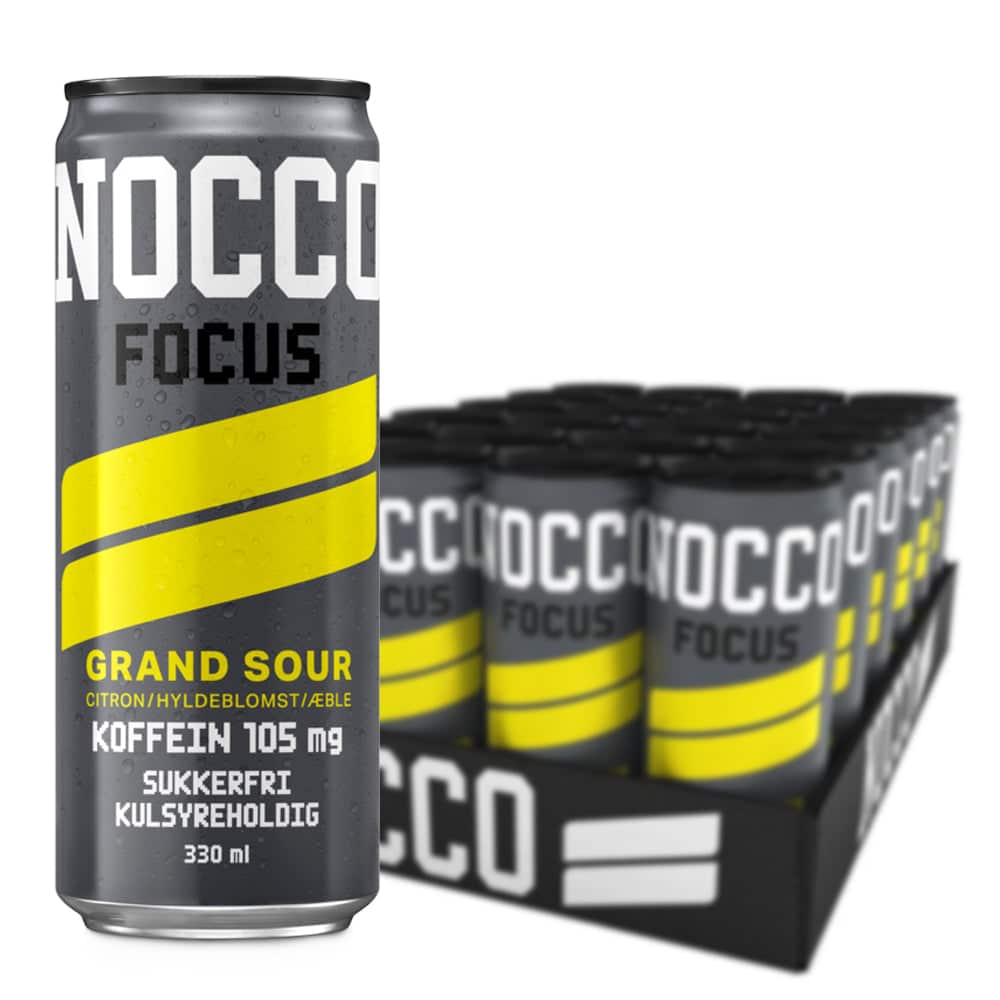 NOCCO Focus - Grand Sour (24x 330ml) - Energidrik
