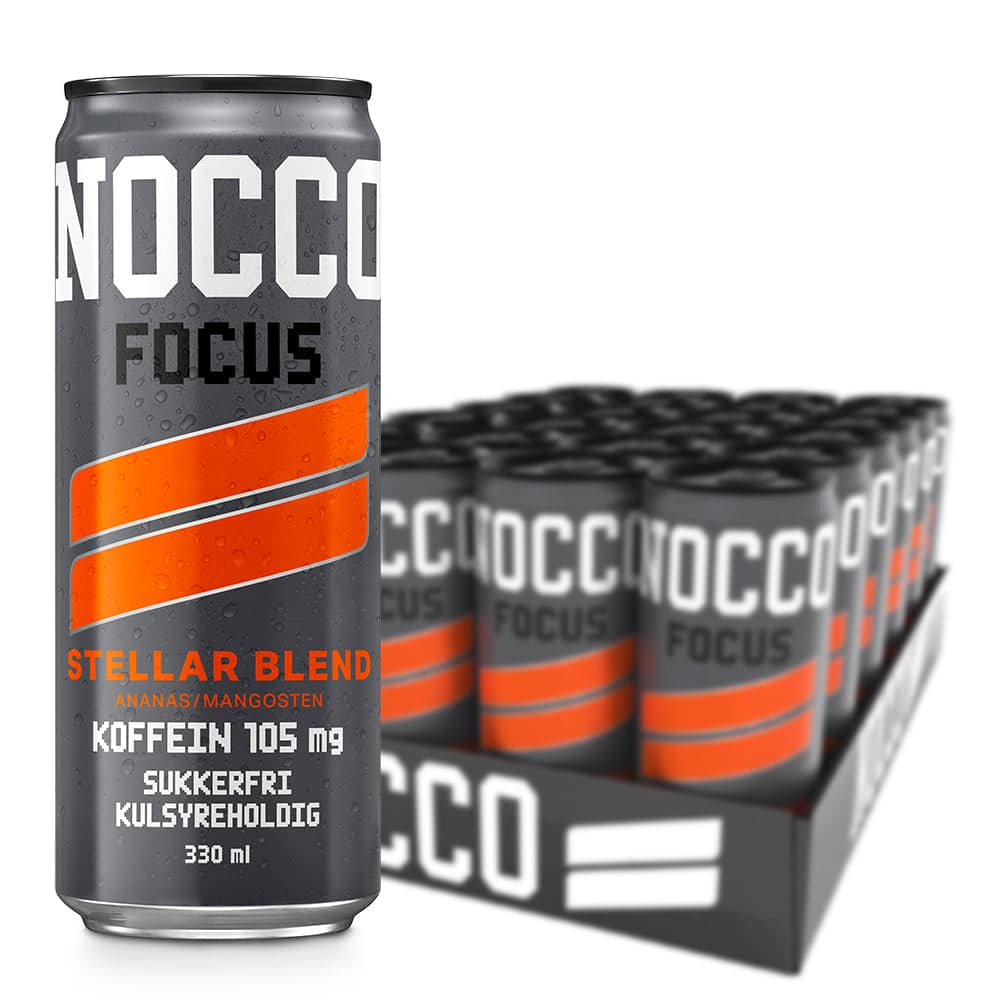 NOCCO Focus - Stellar Blend (24x 330ml) - Energidrik