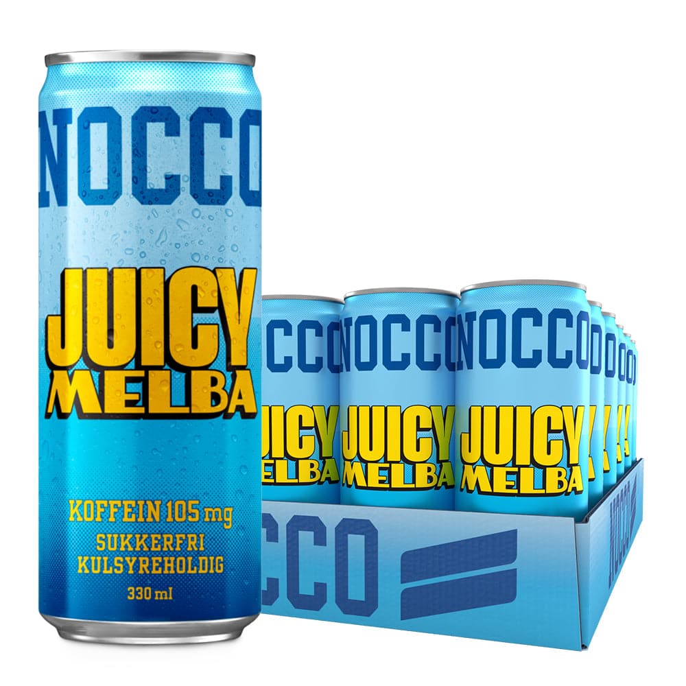 NOCCO - Juicy Melba (24x 330ml) - Energidrik