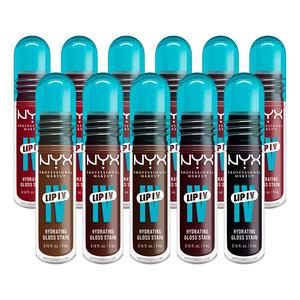 NYX Lip I.V. Lip Gloss - Flere farver