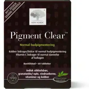 New Nordic Skin Care Pigment Clear 60 Pieces