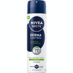 Nivea For Men Derma Control Sensitive Spray (150 ml)