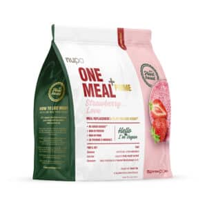 Nupo One Meal +Prime (360g) - Strawberry Love - Måltidserstatning