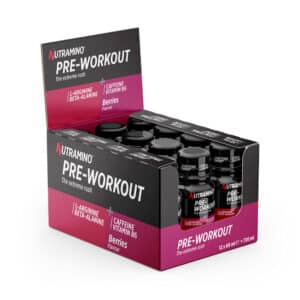 Nutramino Pre-Workout Shot - Berries (12x 60ml) - Pre Workout