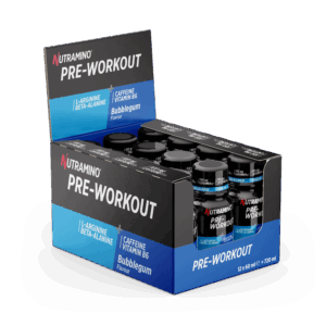 Nutramino Pre-Workout Shot - Bubblegum (12x 60ml) - Pre Workout