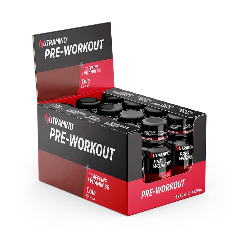 Nutramino Pre-Workout Shot - Cola (12x 60ml) - Pre Workout