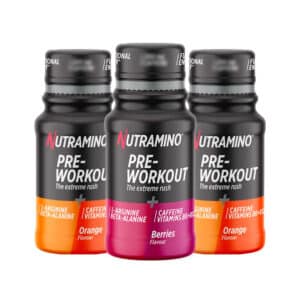 Nutramino Pre-Workout Shots - Bland Selv (12x 60ml) - Pre Workout