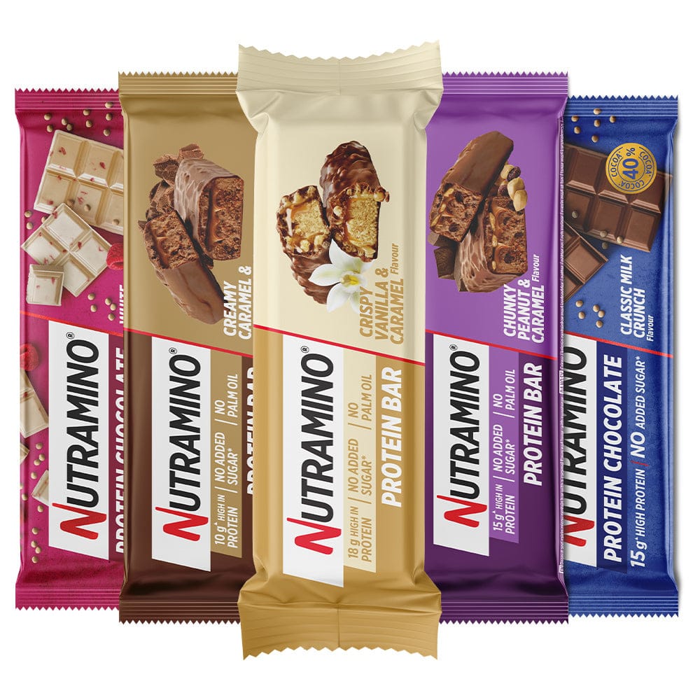 Nutramino Protein Bar - Bland Selv (12 stk) - Proteinbar