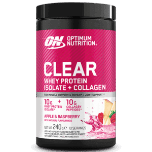 Optimum Nutrition Clear Whey Protein Isolate + Collagen - Apple & Raspberry (240g)