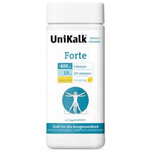 Orkla UniKalk Forte tyggetablet m. citrussmag 90 tab.- UDLØB 02/26